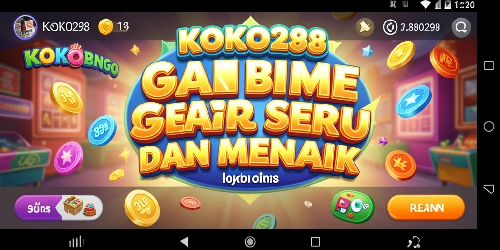 Tampilan antarmuka KOKO288 saat bermain Bingo yang mengasyikkan.