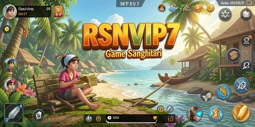 Screenshot permainan RSNVIP7 menampilkan gameplay santai yang menyenangkan.